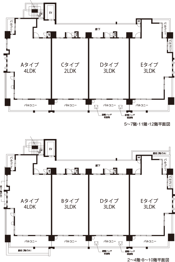 サングレート博多エクシア 平面図image