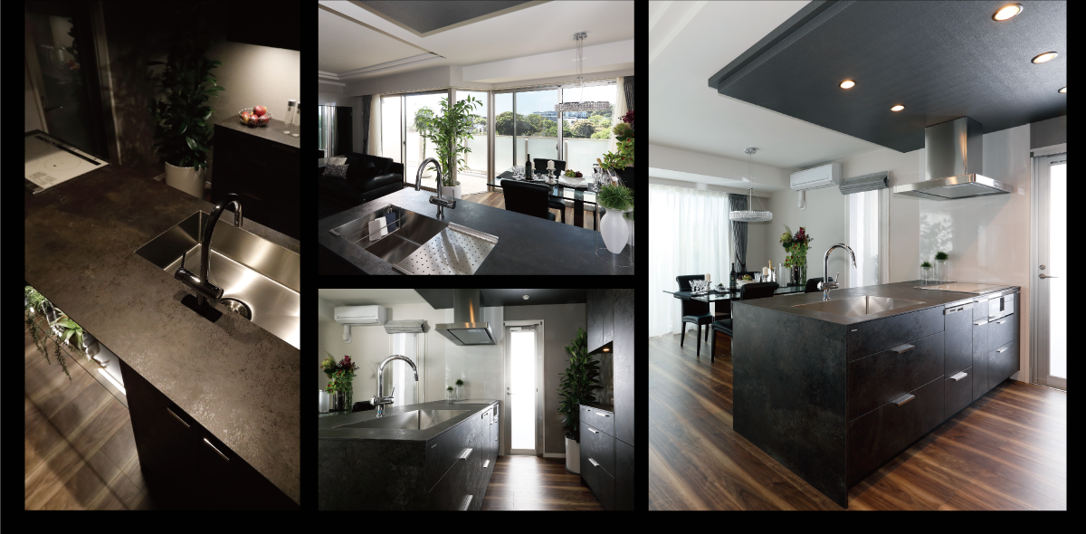 only one kitchen