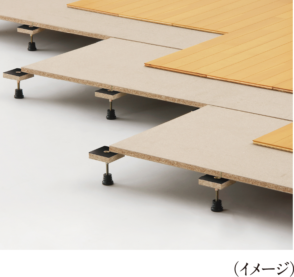 遮音性能LL40・LH50の床